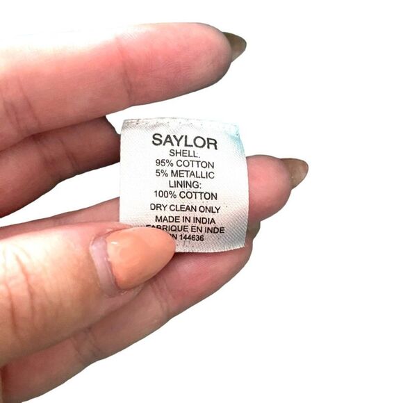 SAYLOR Leola Tiered Midi‎ Dress Sz XL - Picture 6 of 6